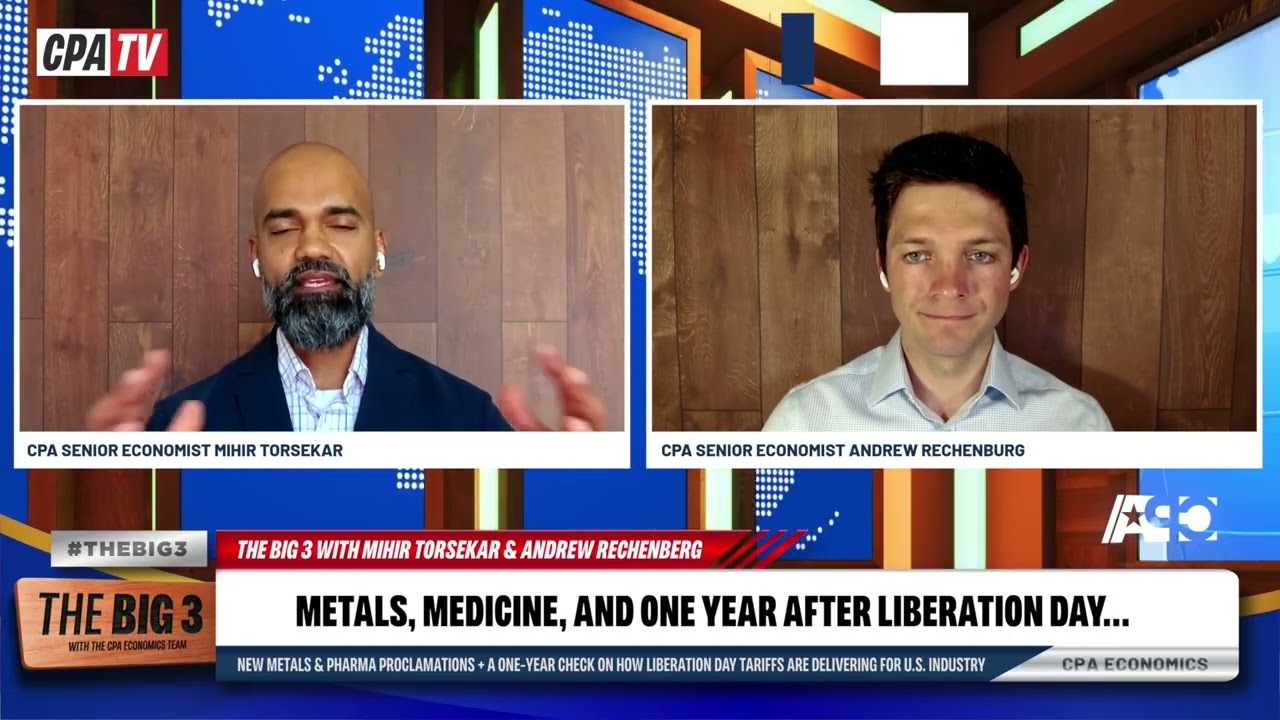 The Big 3: Metals, Medicine, and "Liberation Day" One Year Later
