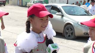 Юные инспекторы дорожного движения Капустин Яр (08.08.2019)