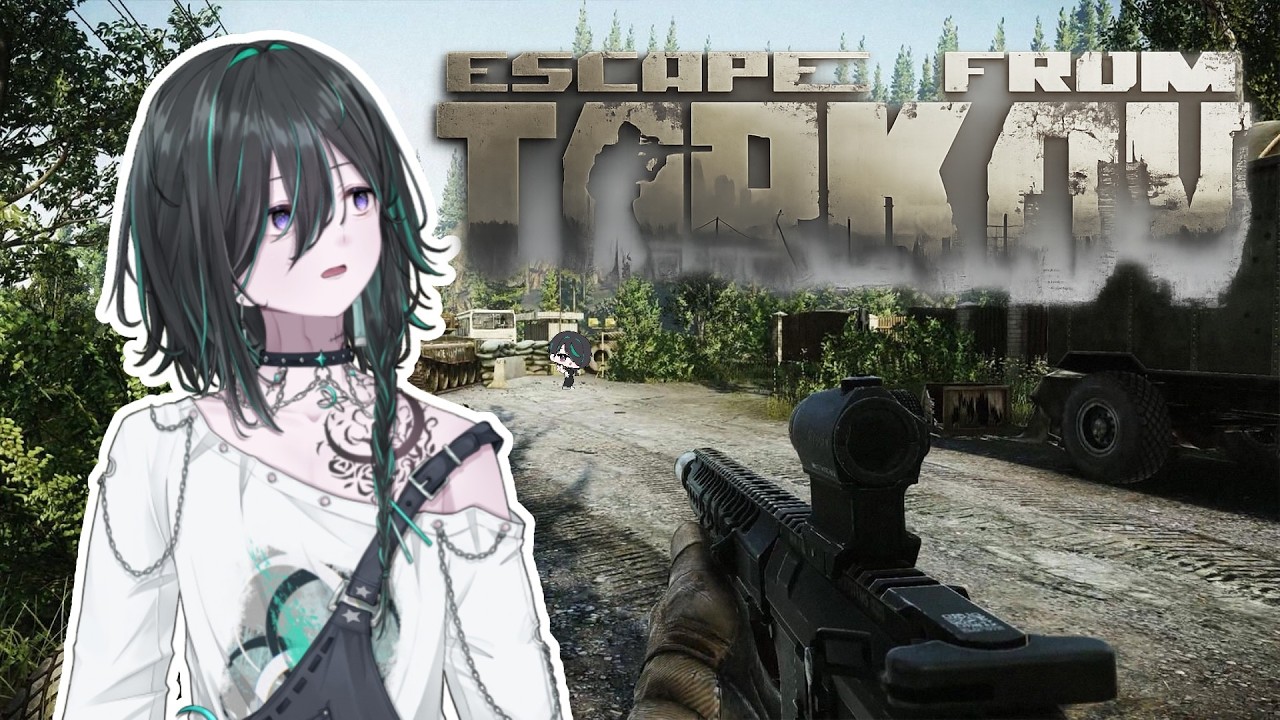 【Escape from Tarkov】Lv.14～！フリマ開放！トレーラーレベル上げ！【波多江緑叶/個人勢VTuber】