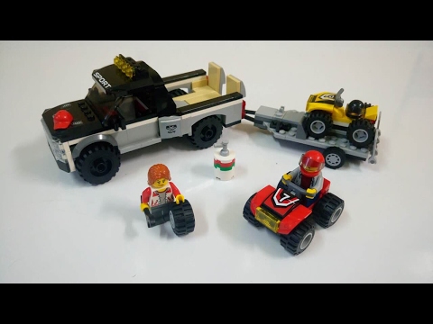 Lego City - 60148 ATV Race Team - Lego Speed Build