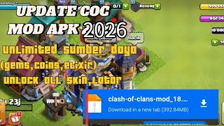 DOWNLOAD COC MOD APK TERBARU 2025!! UNLIMITED MONEY + UNLIMITED GEMS V18.0.10