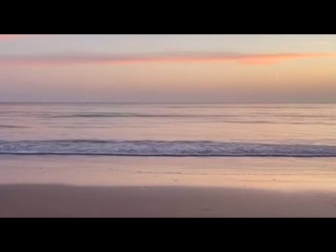 8 Hours of Gentle Morning Ocean Waves🌅|Peaceful Beach White Noise for Meditation, Focus & Relaxation