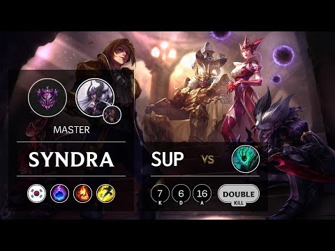 Syndra Support vs Thresh - KR Master Patch 9.19