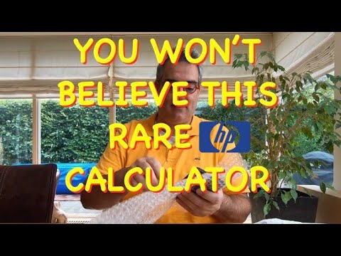 Be surprised how rare this Hewlett Packard calculator is - Erix Collectables #89