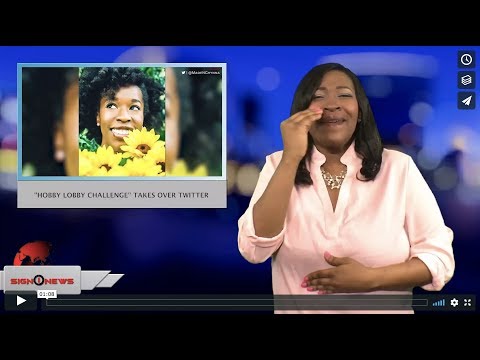 "Hobby Lobby Challenge" takes over Twitter (ASL - 2.21.18)