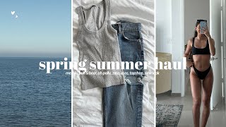 Spring Summer 2023 Try On Haul 👼🏼 | meshki, zara, oh polly, pull & bear, asos & topshop