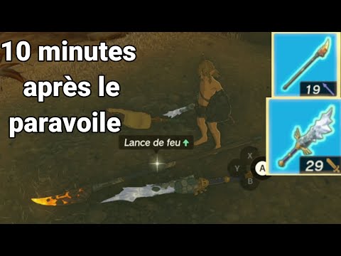 Où trouvé des matériaux d'arme de FEU et de Glace [Zelda TOTK] (Tutoriel)