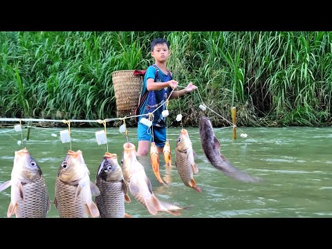 Dat's journey of fishing for a living, life gradually improved