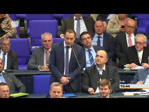 Tino Chrupalla AFD,  zum Thema   Verbraucherrichtlinie   Handwerkerwiderruf vom 23.02.2018