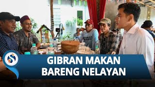 Gaya Blusukan Gibran! Makan Siang Bareng Nelayan Tanpa Sekat, Langsung Serap Aspirasi Warga Pesisir