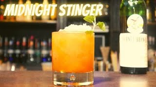 MIDNIGHT STINGER COCKTAIL Recipe