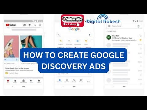 How to create google discovery ads