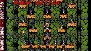 Dino Jnr. in Canyon Capers © 1993 Villa Crespo Software - PC DOS - Gameplay