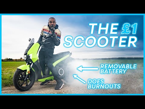 This Electric Scooter Goes 100 miles For Just £1! | NEW Silence S01 Connected Review