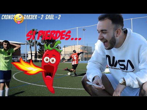 TIROS PICANTES | RETOS DE FÚTBOL | CRONOS X BARDER