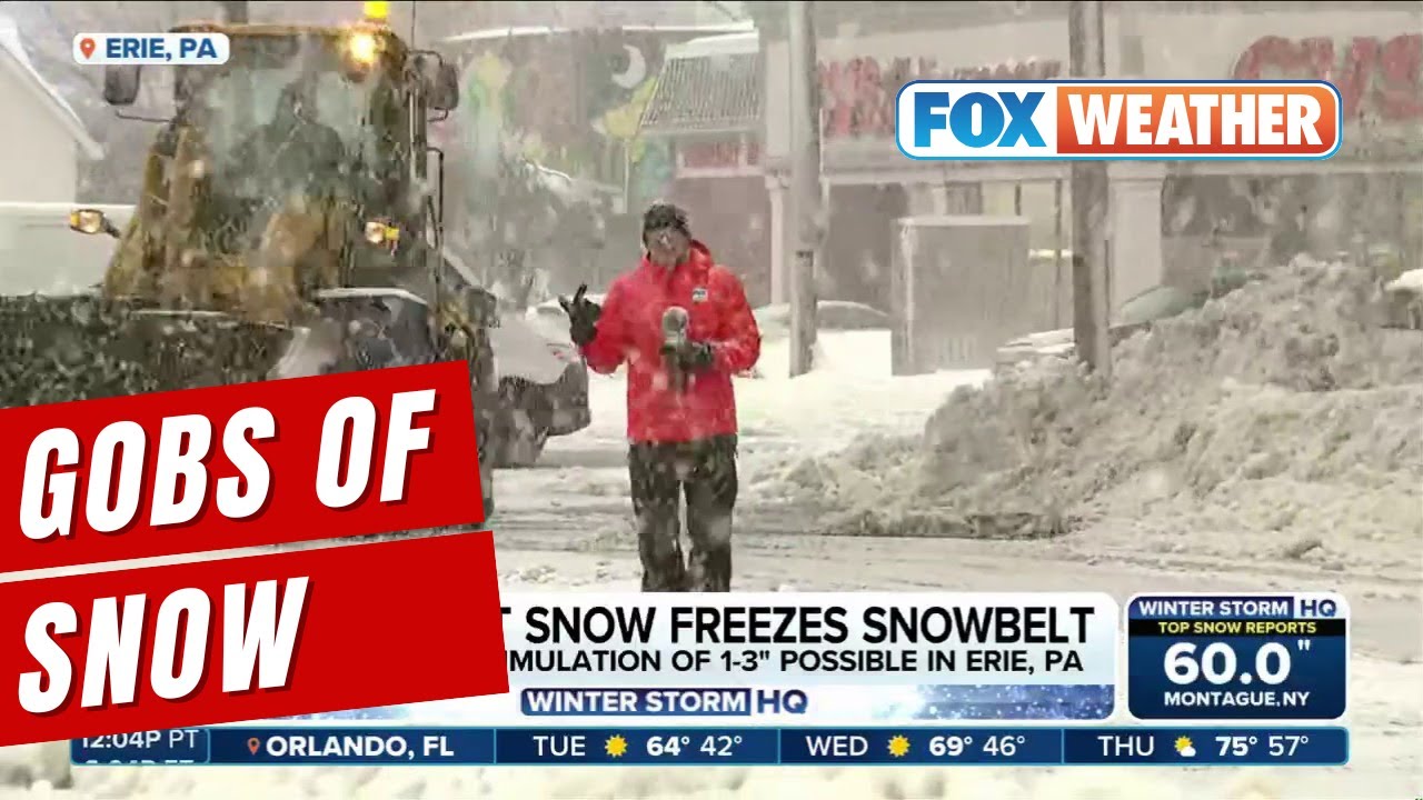 Erie, Pennsylvania Digs Out From One Major Snow Event As A Second Snowstorm Looms This Week