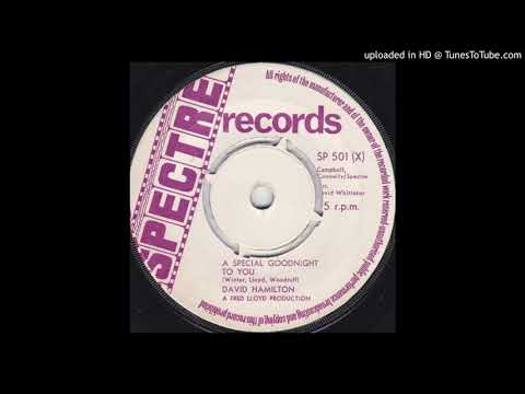 David Hamilton - A Special Goodnight To You