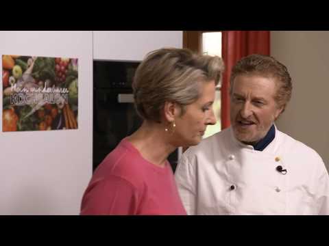 Saiblingsfilet mit Erdäpfel-Krenpüree und Kürbiskernöl