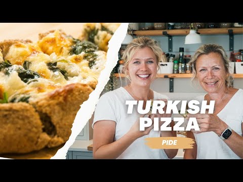 How to make Turkish Pizza (healthier version)!