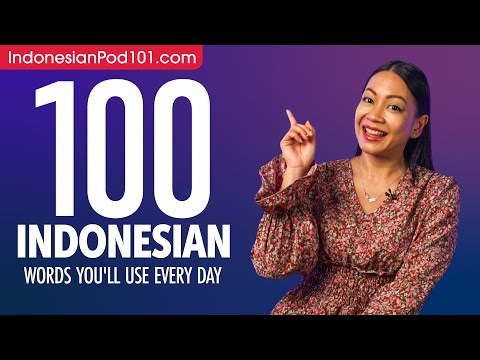 100 Indonesian Words You'll Use Every Day - Basic Vocabulary #50