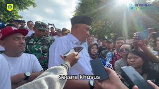 Bupati Bogor Tinjau SMK N 1 Cileungsi