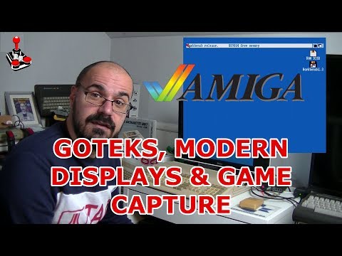 Amiga 500 - Modern Displays, Game Capture & GOTEK | Cheap but decent solution