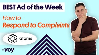 BEST Ad of the Week - How to Respond to Complaints