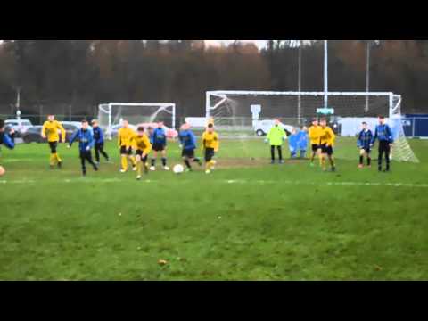 Aquinas FC/13 Star 2003s/Boyler blasts it twice