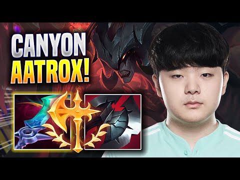 CANYON IS READY TO PLAY AATROX! - DK Canyon Plays Aatrox TOP vs Irelia! | Season 2022
