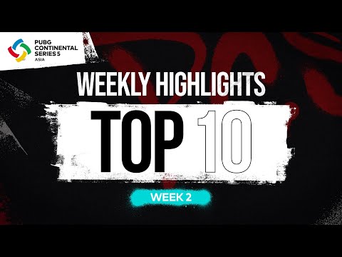 [PUBG_TW] PCS5 ASIA Week 2 Top 10 Highlights