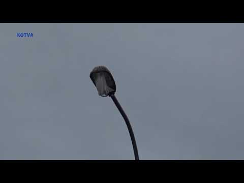 Požár autobusu na terminálu v Kuřimi.