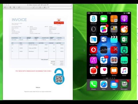 Onescan pay from Invoice Demo