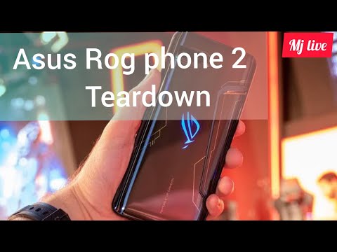 ASUS ROG 2 DISASSEMBLE TUTORIAL #ASUS#ROG 2 ZS660KL ...SIMPLE STEPS TO DISASSEMBLE ROG 2