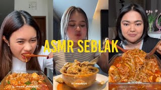 Download lagu ASMR SEBLAK EATING COMPILATION // DELICIOUS SPICY SEBLAK 🔥🔥 mp3