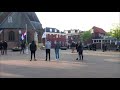 Dodenherdenking in de Rotterdamse wijk Oud-IJsselmonde