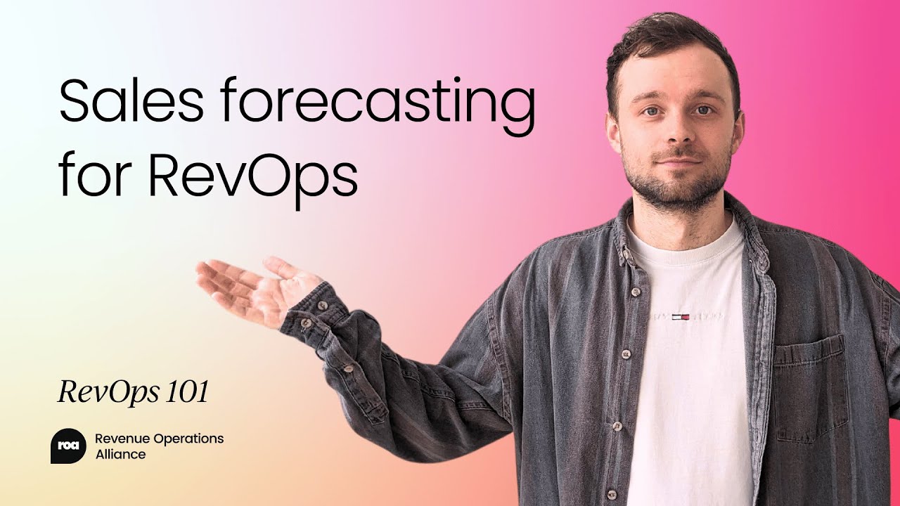 Sales forecasting for revenue operations