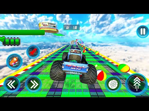 Extreme Monster Truck Stunts - Car Stunt Games 2021 - Impossible Tracks Game - Android GamePlay #2