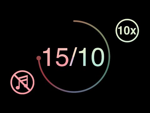 15/10 - 15 Minute Timer - 10 Minute Break - Pomodoro Countdown Timer