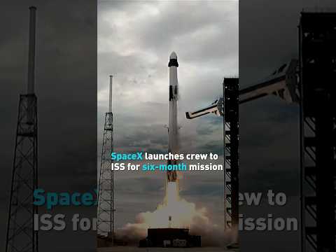 SpaceX launches crew to ISS for six-month mission