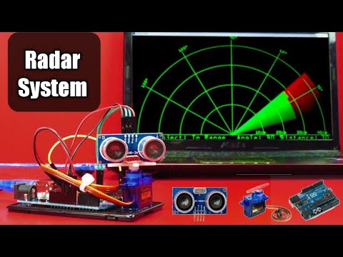 How to make RADAR SYSTEM at Home using Arduino Servo Motor and Ultrasonic Sensor SR- 04