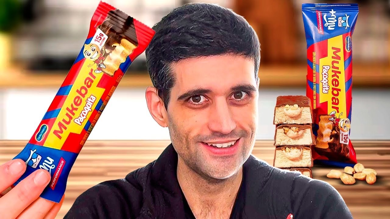 Comi a Barra de Proteína de PAÇOQUITA