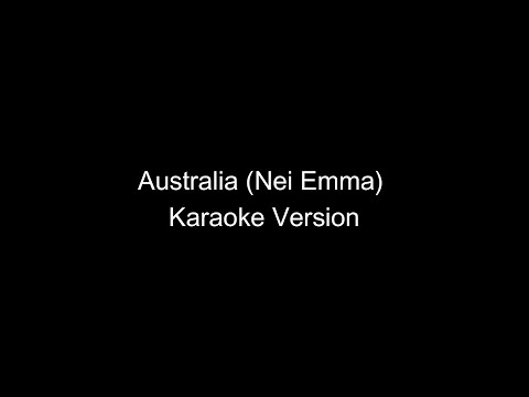 Australia (Emwa Nanou) Karaoke Version