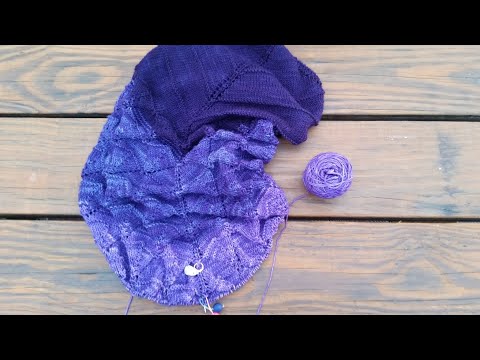 Midsummer Haze by Joji Locatelli in a Gradient Yarn Set, Gabie’s Knit Goodies, Podcast 10