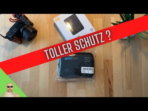 Externe HDD/SSD Festplatten Schutz für Reisen und Arbeitswege