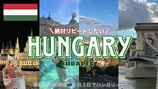 【ハンガリー🇭🇺】4都市周遊ラストのブダペストが最高すぎた🍗