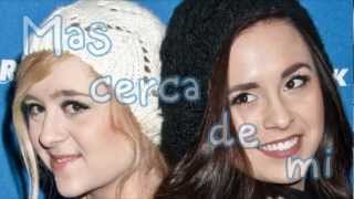 Closer to me - Megan &amp; Liz / subtitulos Español