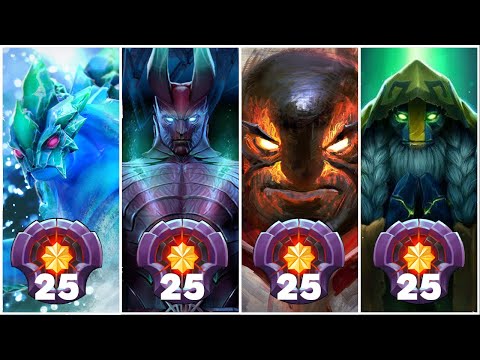 TOP LVL 25 MASTER TIER IMMORTAL RANK PLAYERS in Dota 2 - Ep. 6 (ft. Arteezy, Cr1t, Gunnar, 23savage)