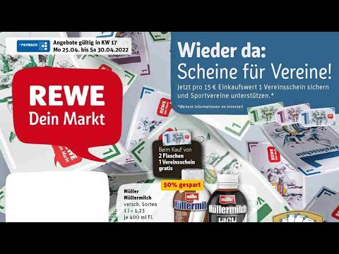 🛒 Rewe Katalog Prospekt 25. bis 30. April 2022 - Neuigkeiten, Angebote Deutschland 🇩🇪