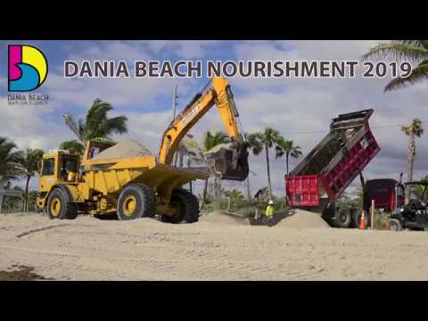 Dania Beach / Broward County Shore Protection Project 2019 by The Army Corp of Engineers Completed