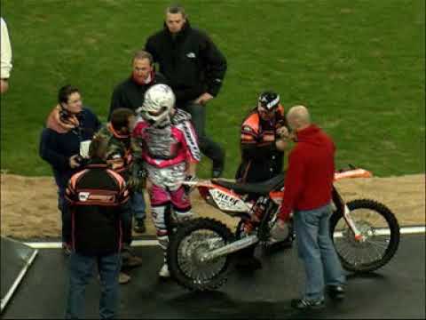 2006 Race of Champions Bike Crash